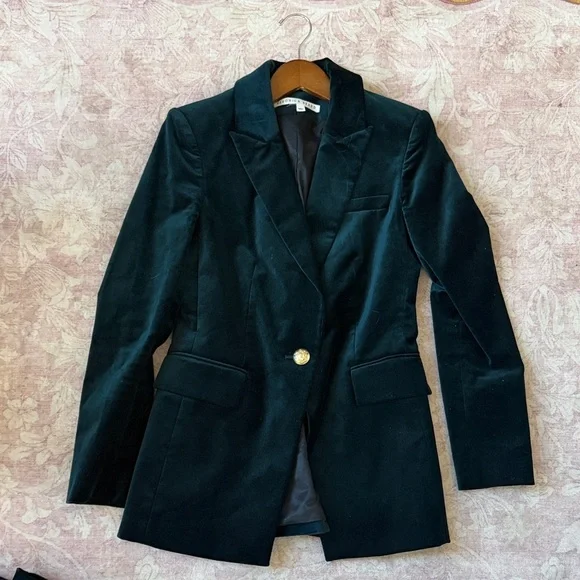 Veronica Beard Velvet Blazer and Pants Set - Picture 2 of 13